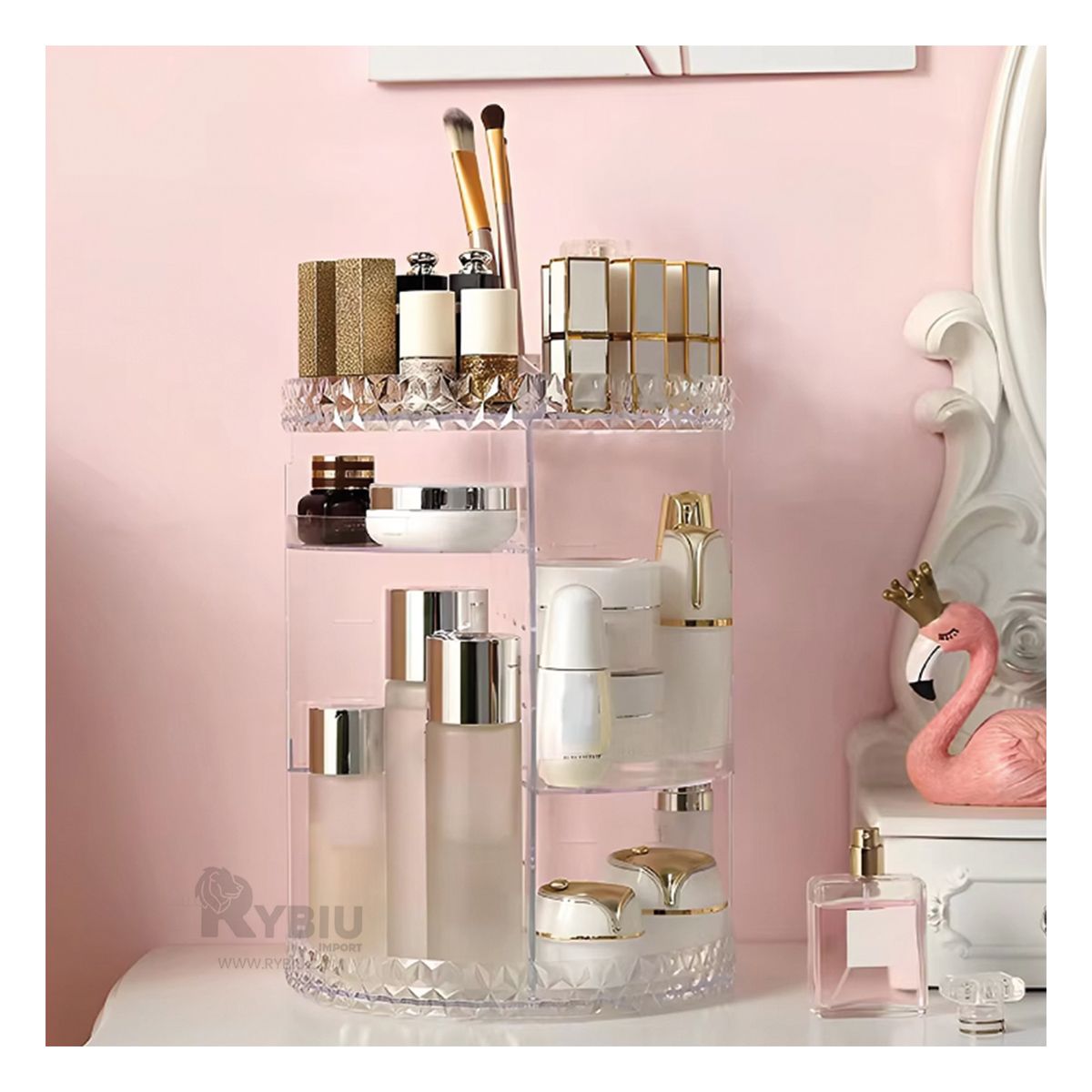 GENERICO - Soporte para Labiales Grande 360° Y+Ligas de Regalo