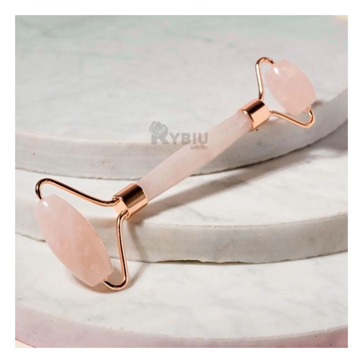 GENERICO - Set 1 de Limpieza Facial Cuarzo en Rosado Marmoleado