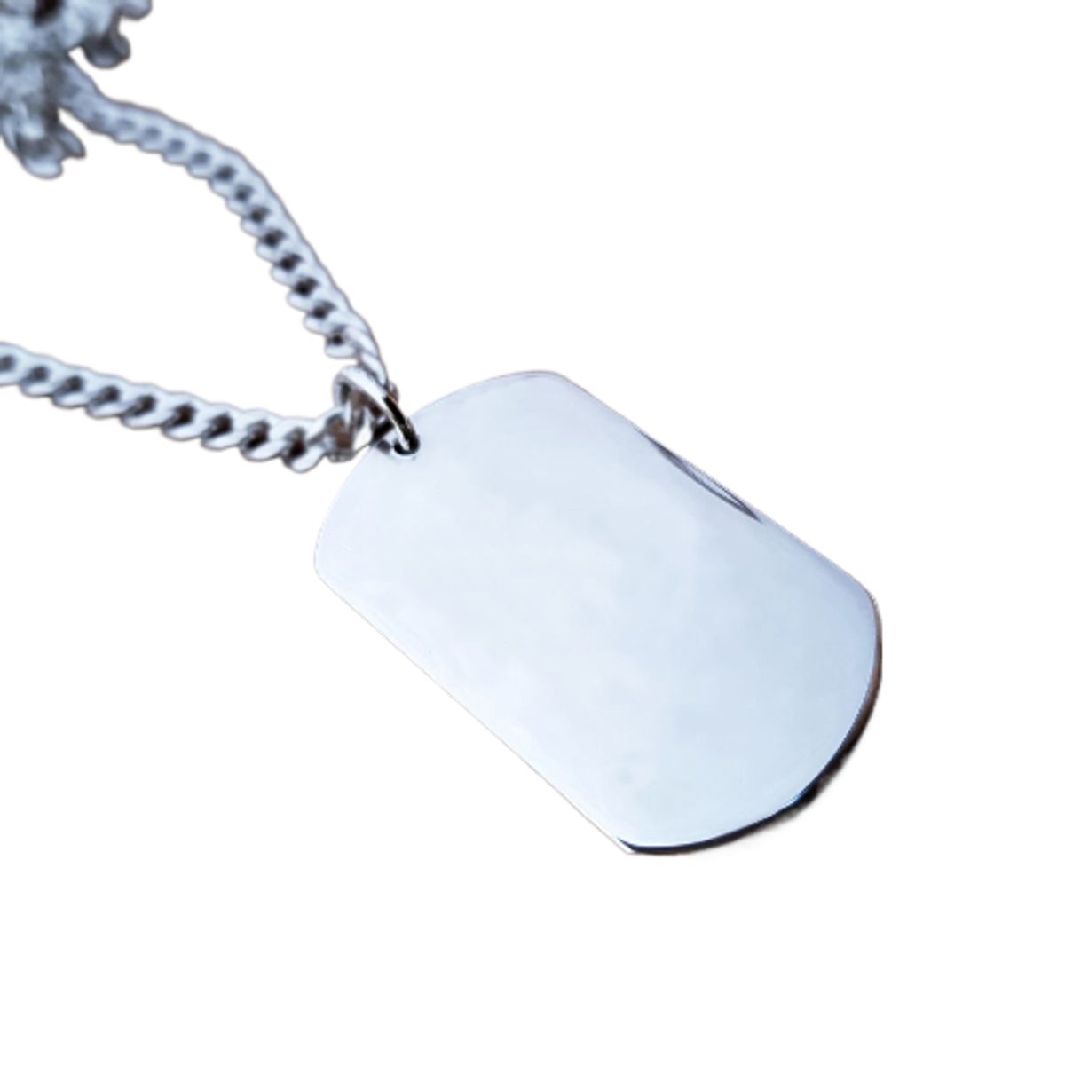 LUYA JOYERÍA - Collar placa militar de Luya