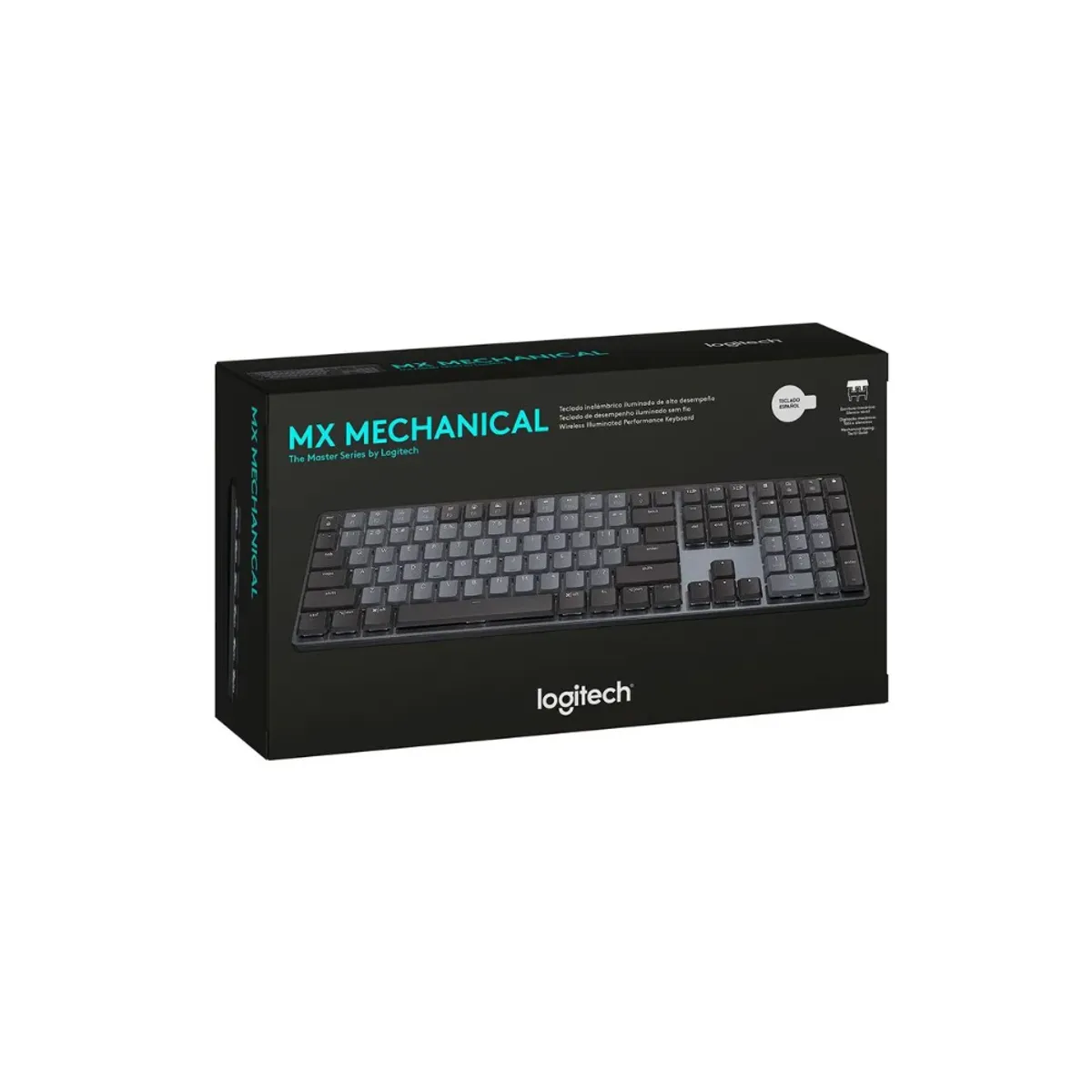 LOGITECH - TECLADO LOGITECH MX MECHANICAL INALAMBRICO BLUETOOTH ILUMINATED NEGRO