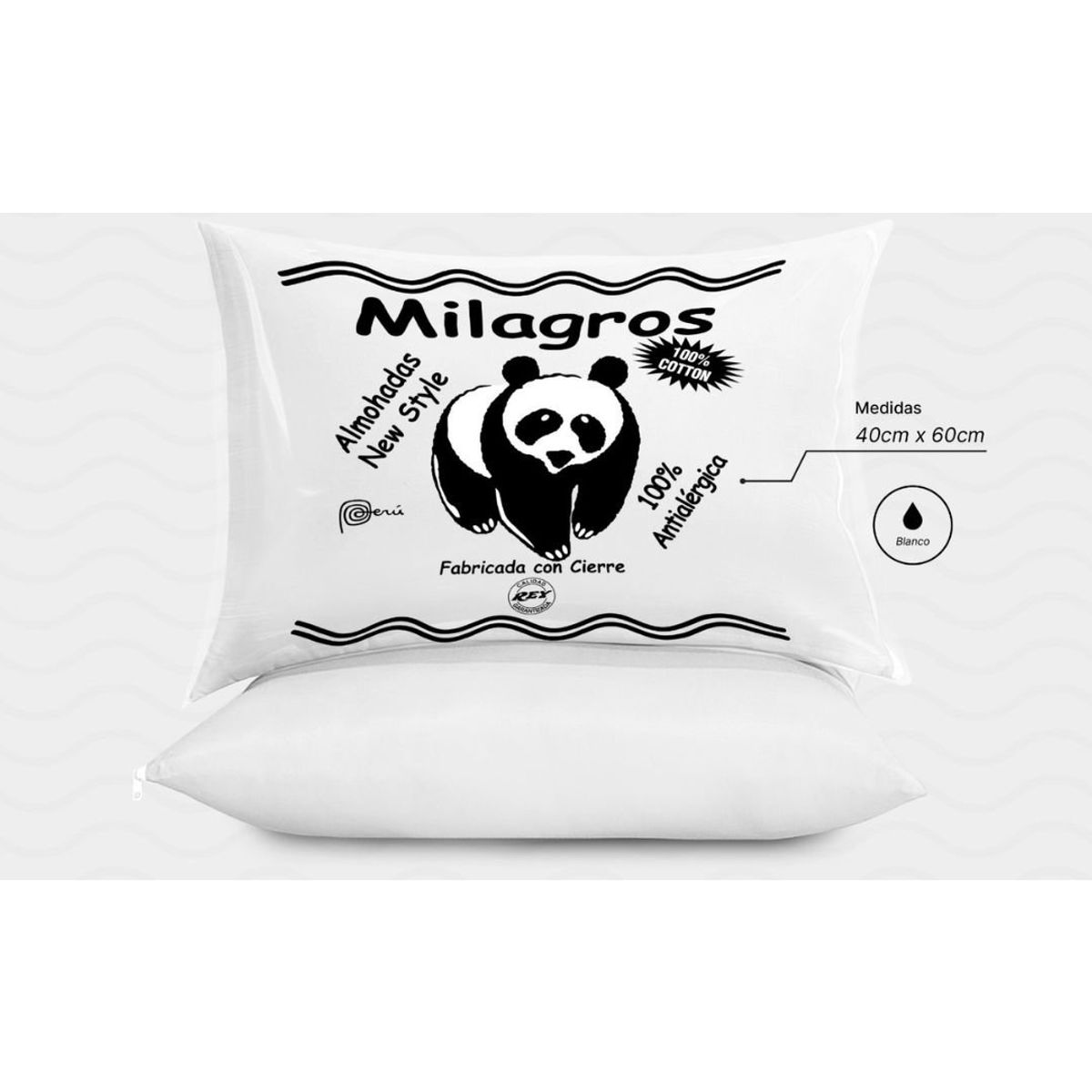 GENERICO - ALMOHADA DE TELA SÁBANA.