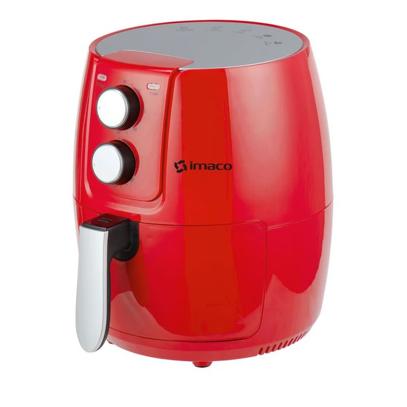 IMACO - Freidora de aire 2.6 litros Imaco AF2714R - Rojo