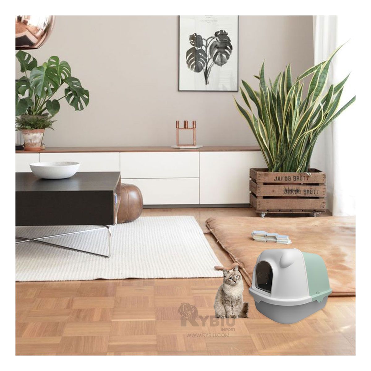 GENERICO - Arenero con Cubierta Util Verde y Plomo Y+Regalo Agendita