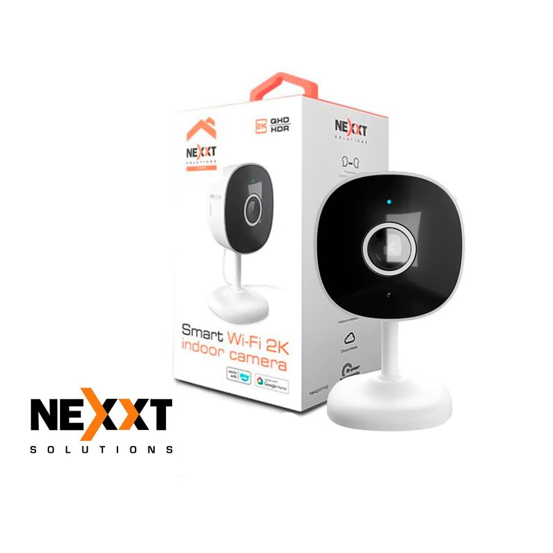 NEXXT SOLUTIONS - Cámara Inalámbrica Nexxt NHC-I710 3MP Interior Deteccion humana Audio 2 vías