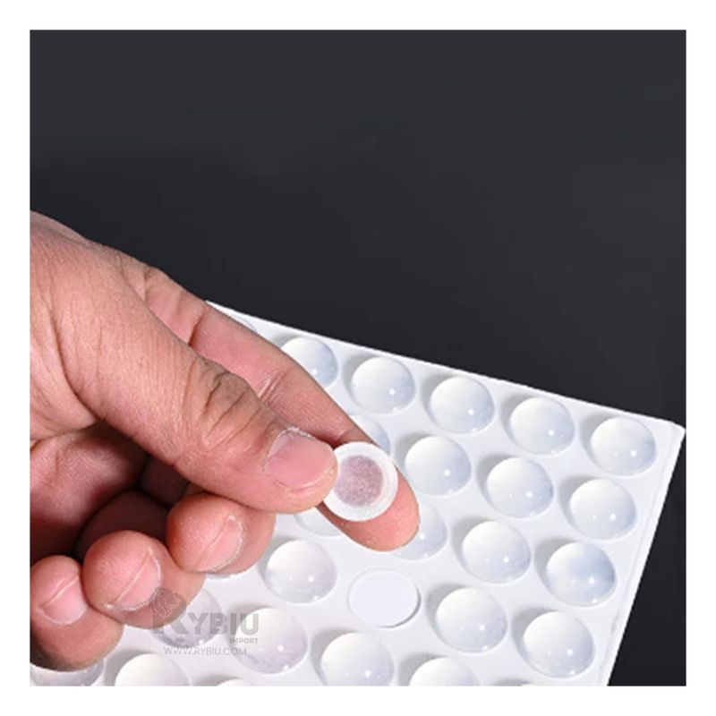 RYBIU IMPORT - Amortiguadores de Silicona Transparente Y+Regalo Stickers