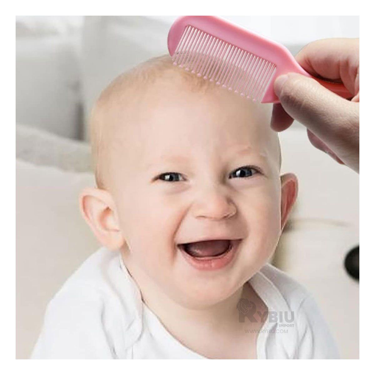 GENERICO - Kit para Recien Nacido Practico en Rosado Y+Papel de Regalo