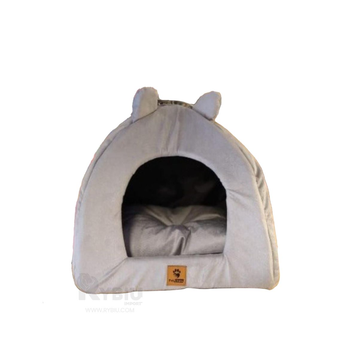 GENERICO - Iglu para Mascota Talla M de Plomo Y+Banderitas adhesivas