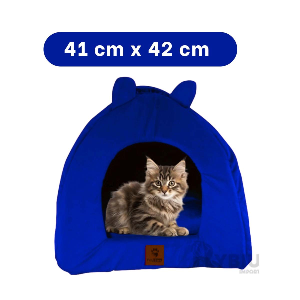 GENERICO - Litera Apta de Can Suave en Color Azul Rey Y+Ligas de Regalo