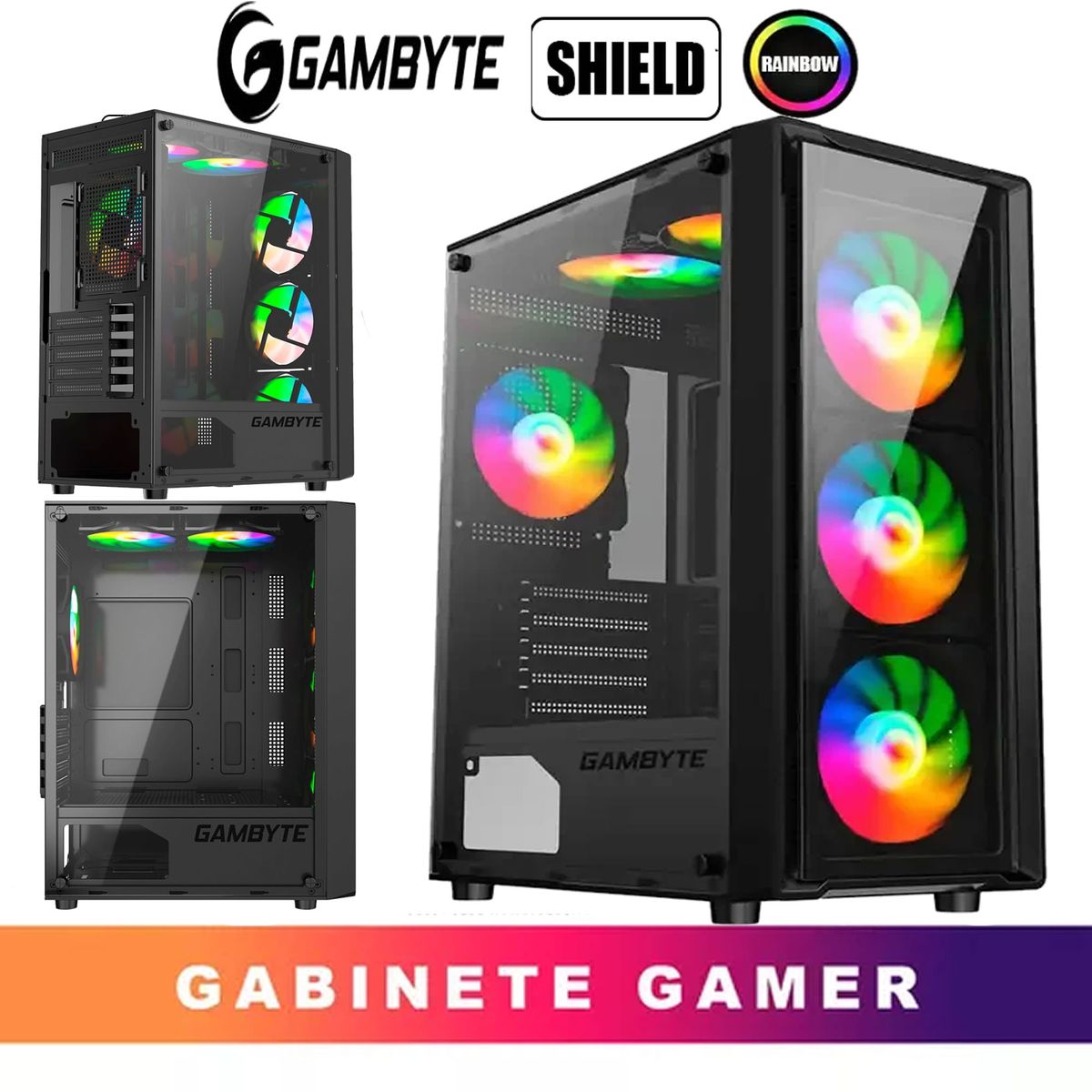 HALION - Computadora Pc Intel Core i7 3770  Monitor 24 fhd' RAM 16 GB SSD 500 GB