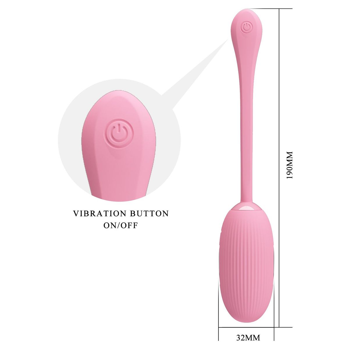 PRETTY LOVE - Vibrador a Distancia Premium Doreen Silicona + App + Electric Shock