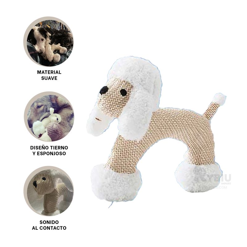 GENERICO - Juguete con Sonido Dinamico en Blanco Y+Regalo Stickers