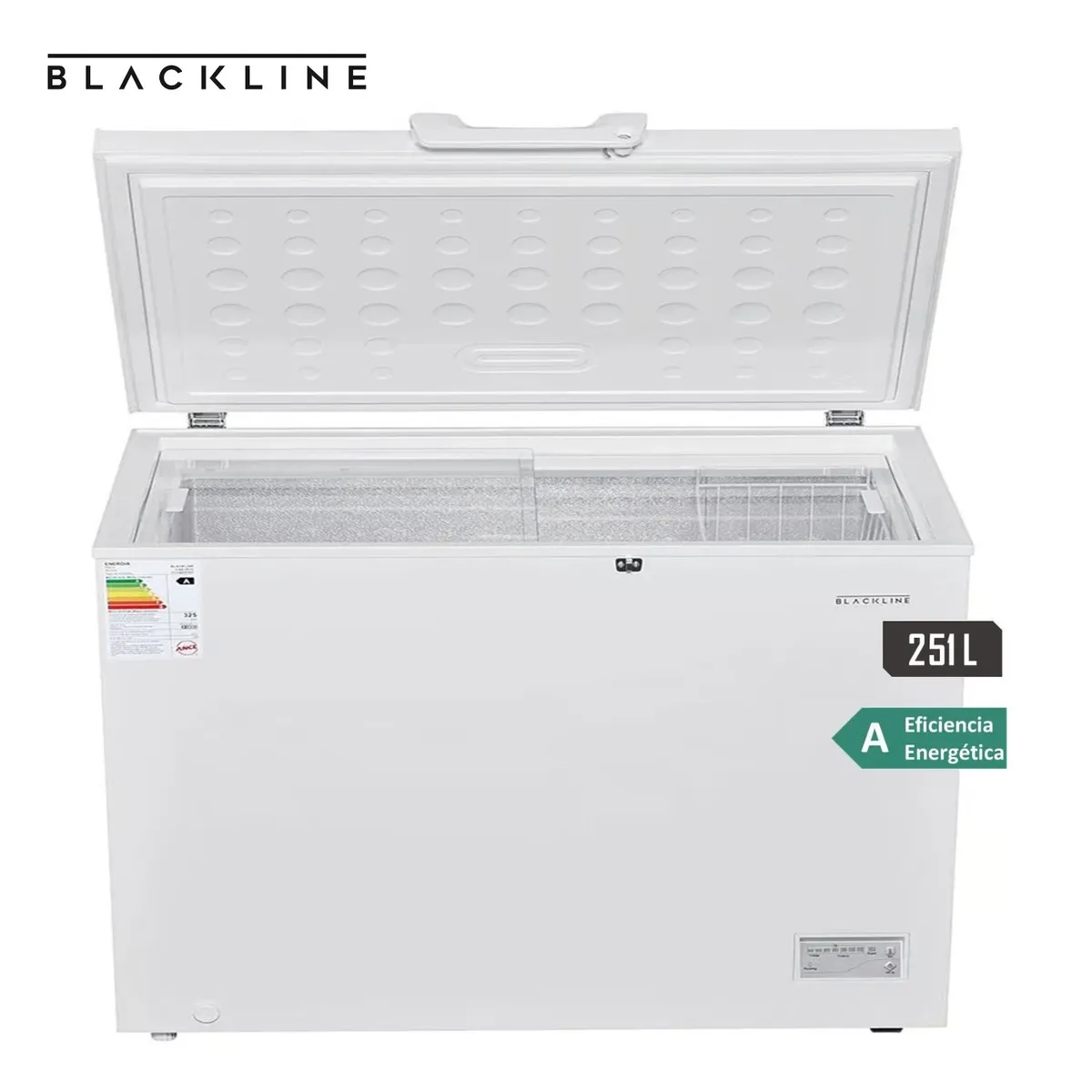 BLACKLINE - Congelador Blackline 251L Chest Freez CGD-251L - Blanco