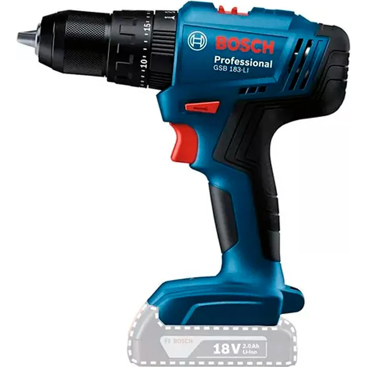BOSCH - Taladro Percutor GSB 183 + Llave Impacto GDX 180 Bosch