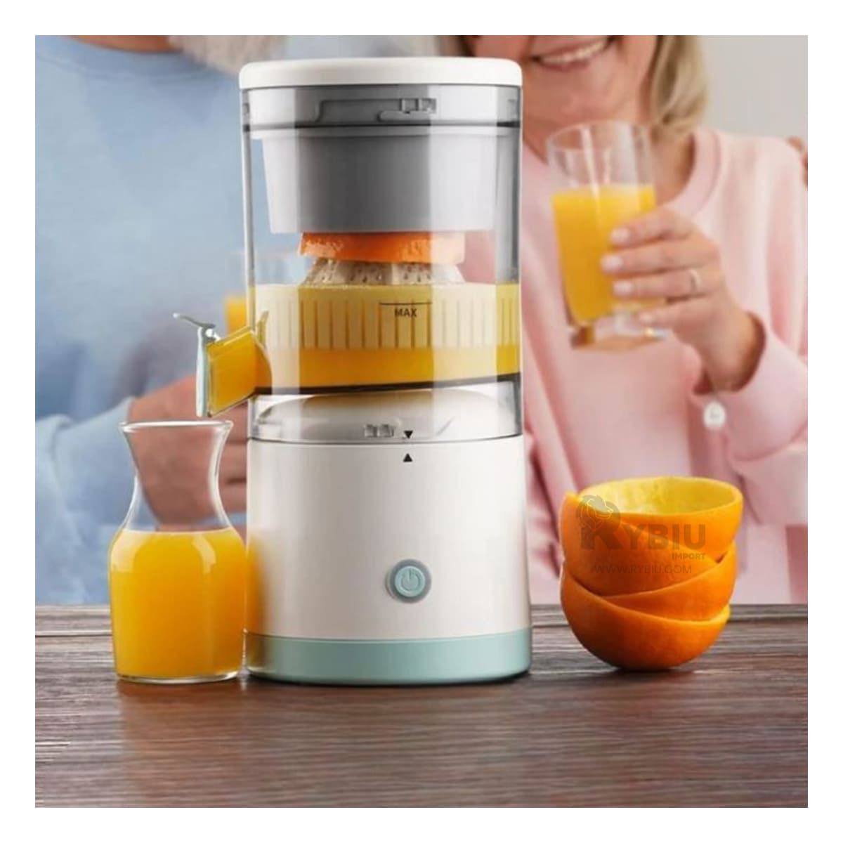 GENERICO - Exprimidor Moderno y Versatil de Naranjas Y+Papel de Regalo