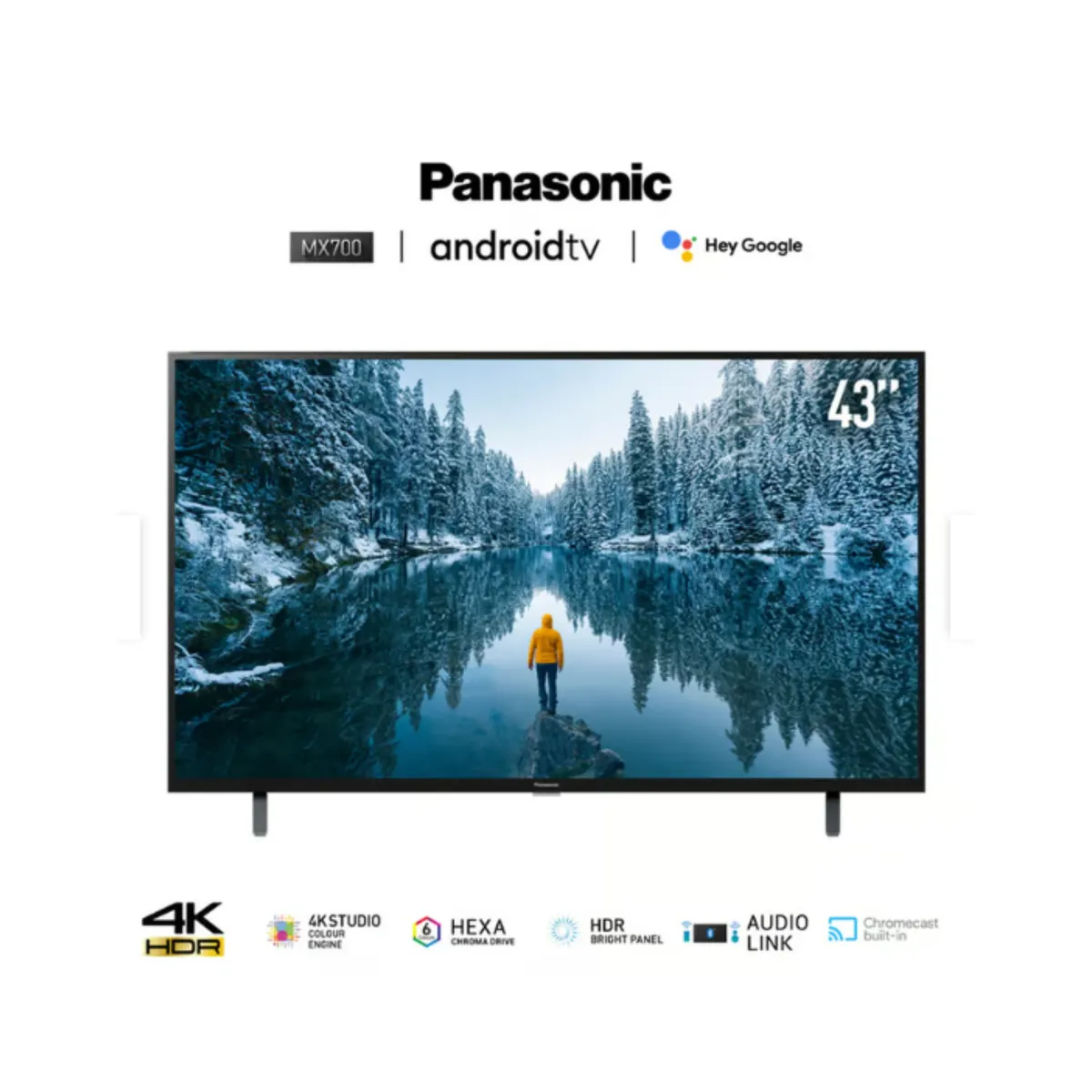 Panasonic - TELEVISOR PANASONIC 43 4K UHD ANDROID TC-43MX700P
