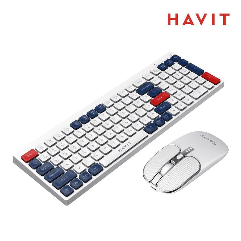 HAVIT - KIT TECLADO Y MOUSE HAVIT KB830 WB-SP