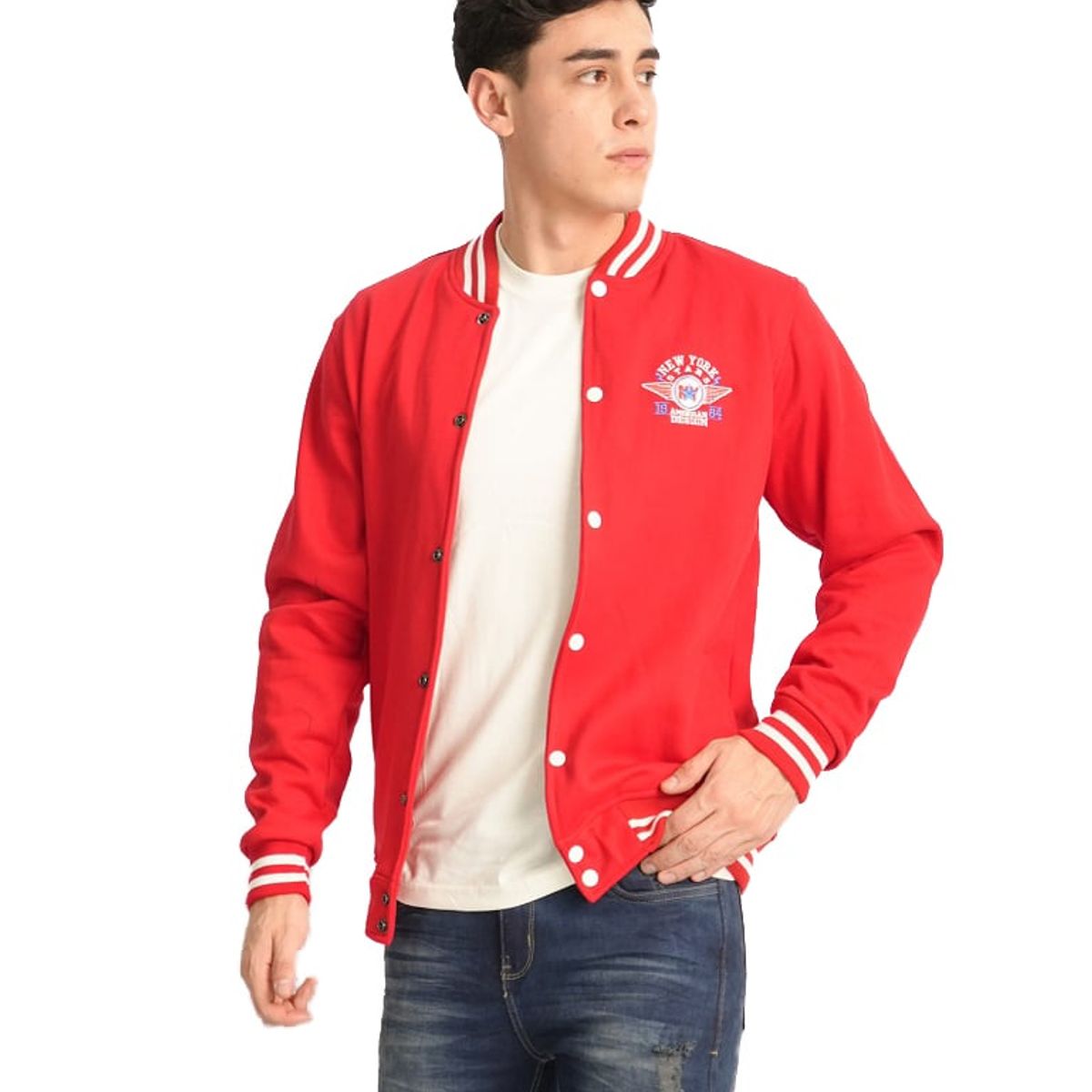 NEW YORK STARS - Casaca American - Rojo- New York Stars 84