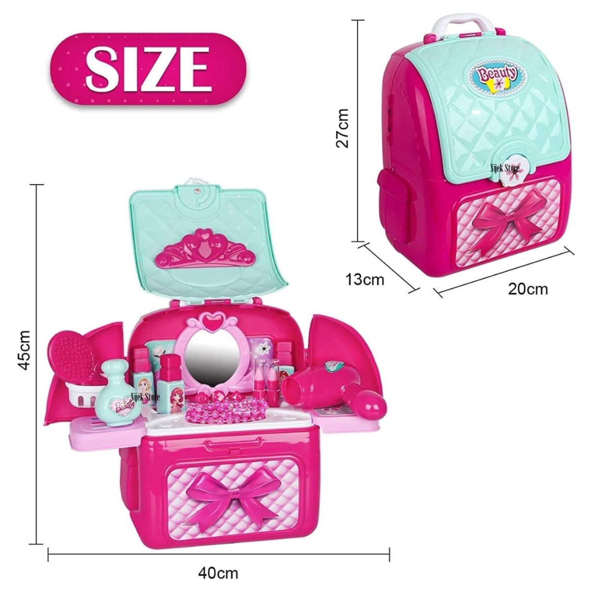 GENERICO - Set De Belleza Estilo Deslumbrante 2 En 1