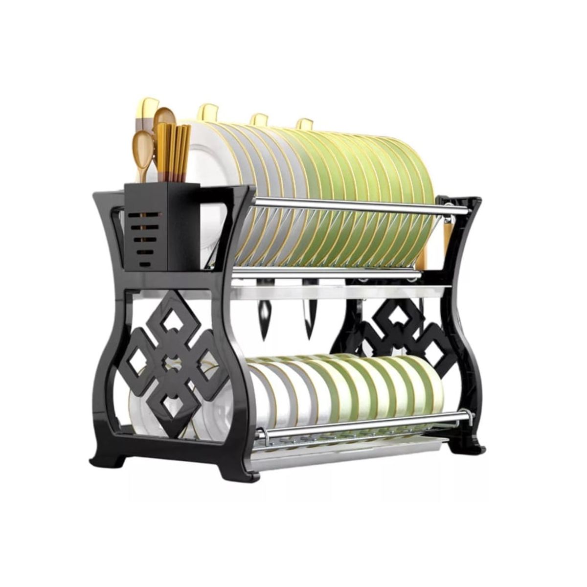 OTTOWARE - Escurridor de Platos de Acero