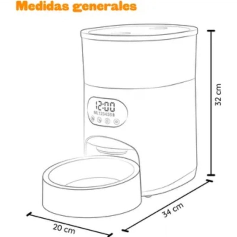 GENERICO - Kulcan Alimentador Inteligente para el Cuidado de tu Mascota