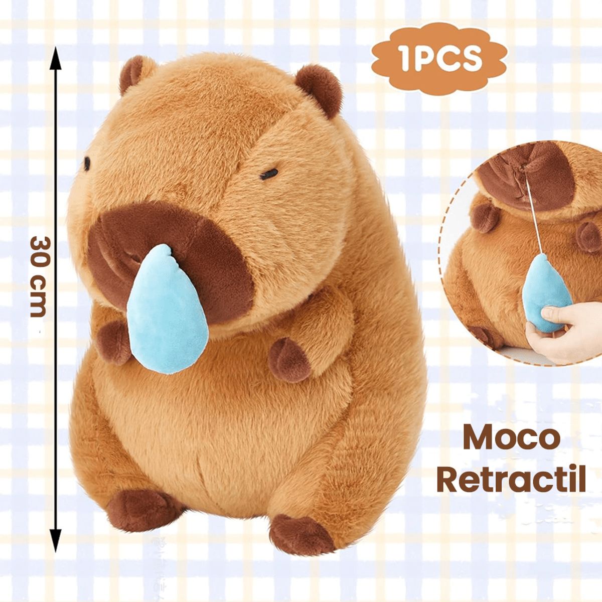 GENERICO - PELUCHE CAPIBARA ENFERMO