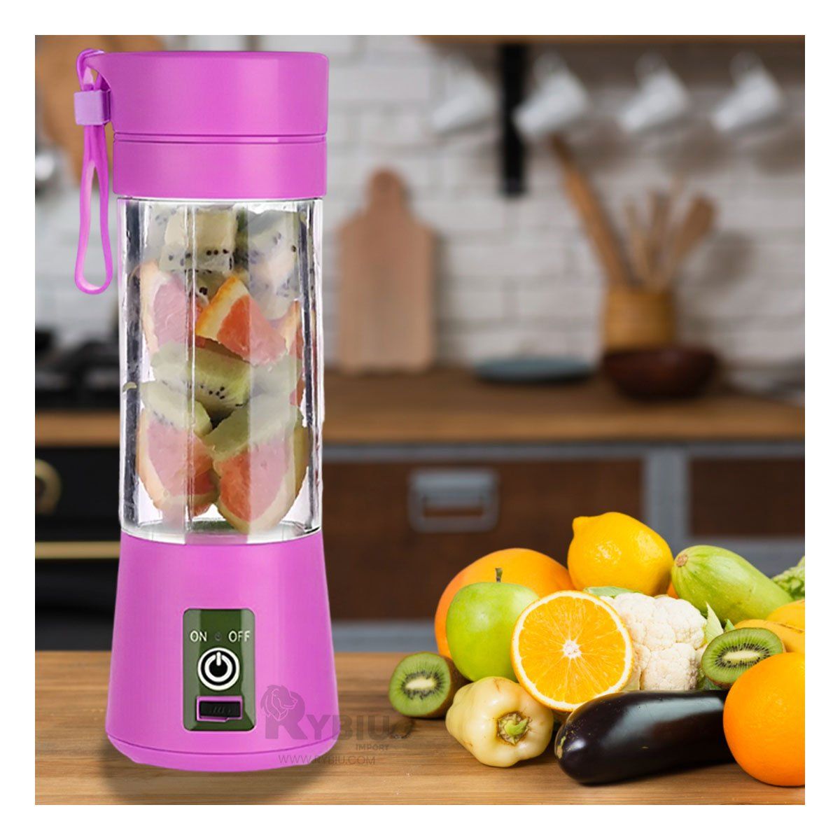 GENERICO - Batidora de Facil Uso en Lila Y+Envoltorio de Regalo