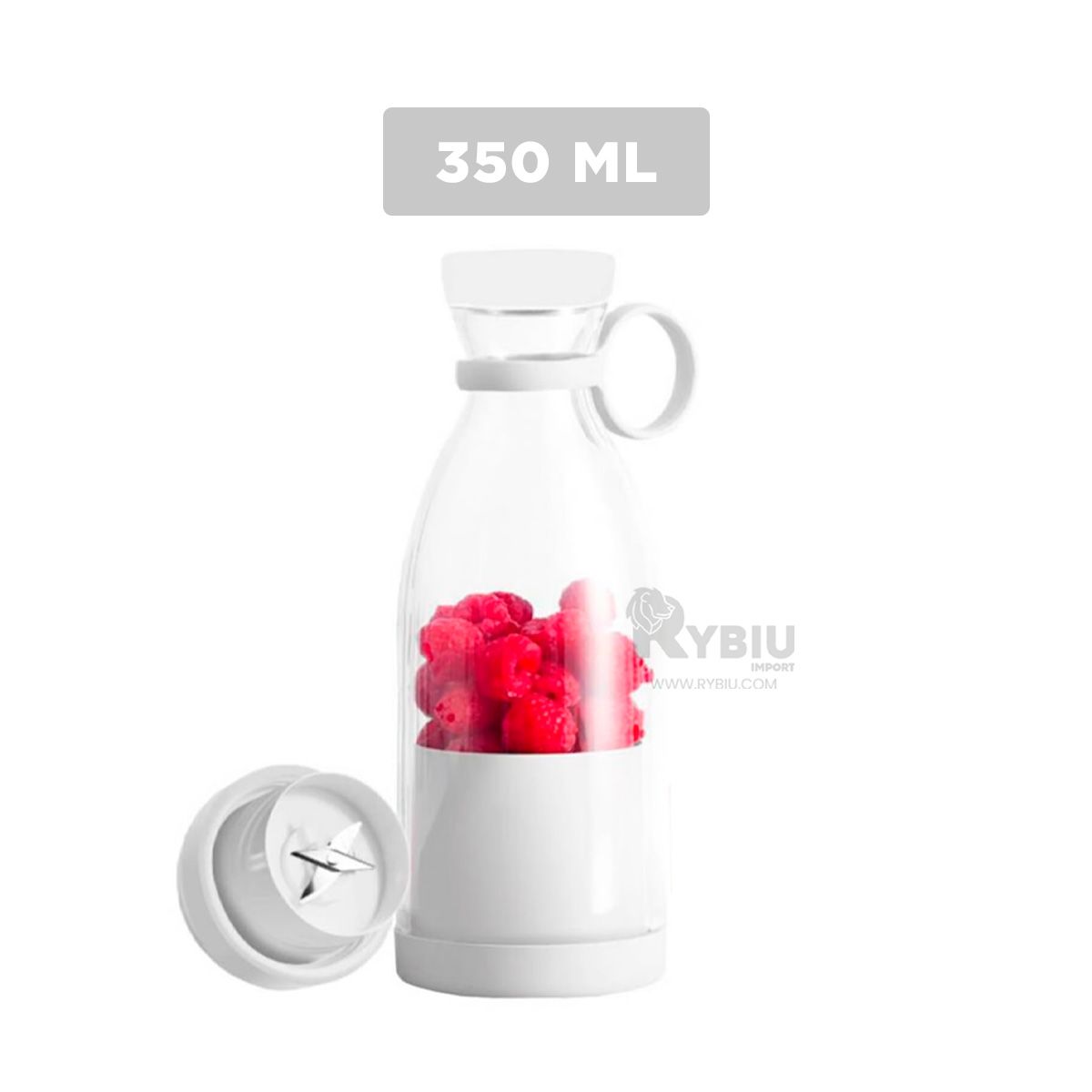 GENERICO - Licuadora Compacta y Funcional Tono Blanco Y+Regalo Stickers.