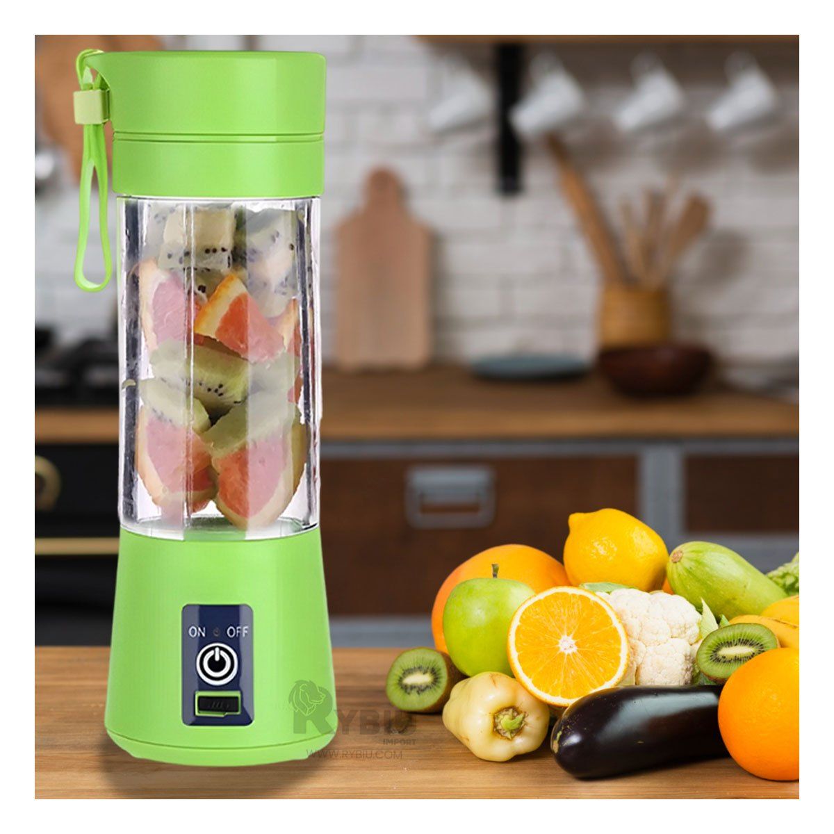 GENERICO - Batidora Convencional de Color Verde Y+Gift Stickers