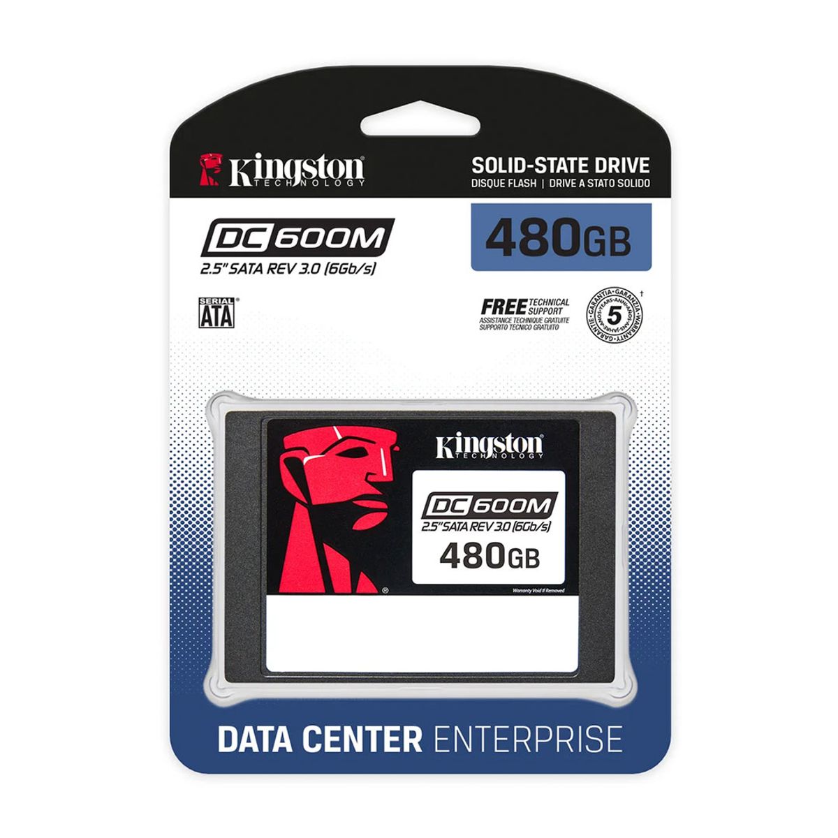KINGSTON - KINGSTON SEDC600M480G Unidad Sólida 480GB SATA 6Gb 25