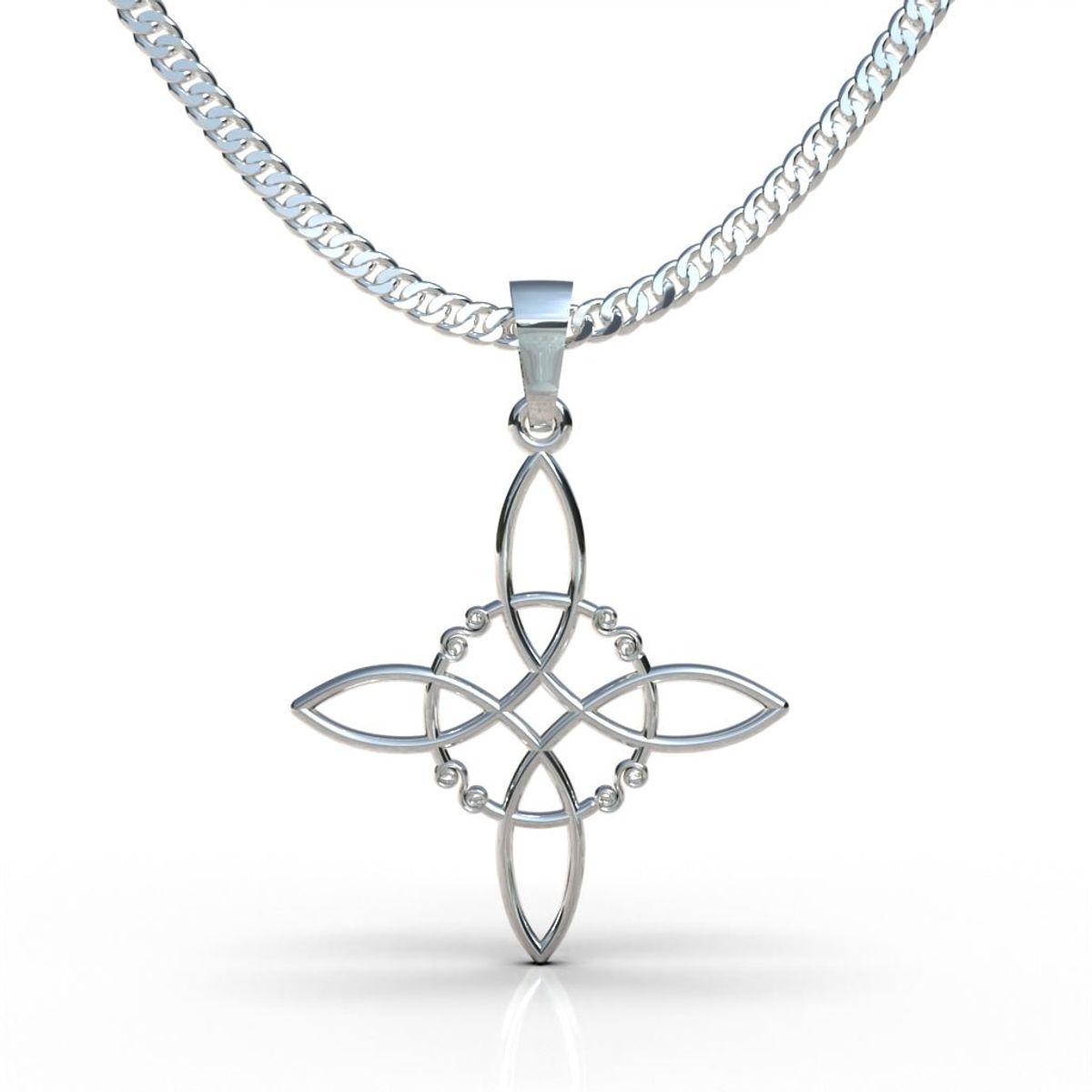 LUYA JOYERÍA - Collar Nudo de bruja