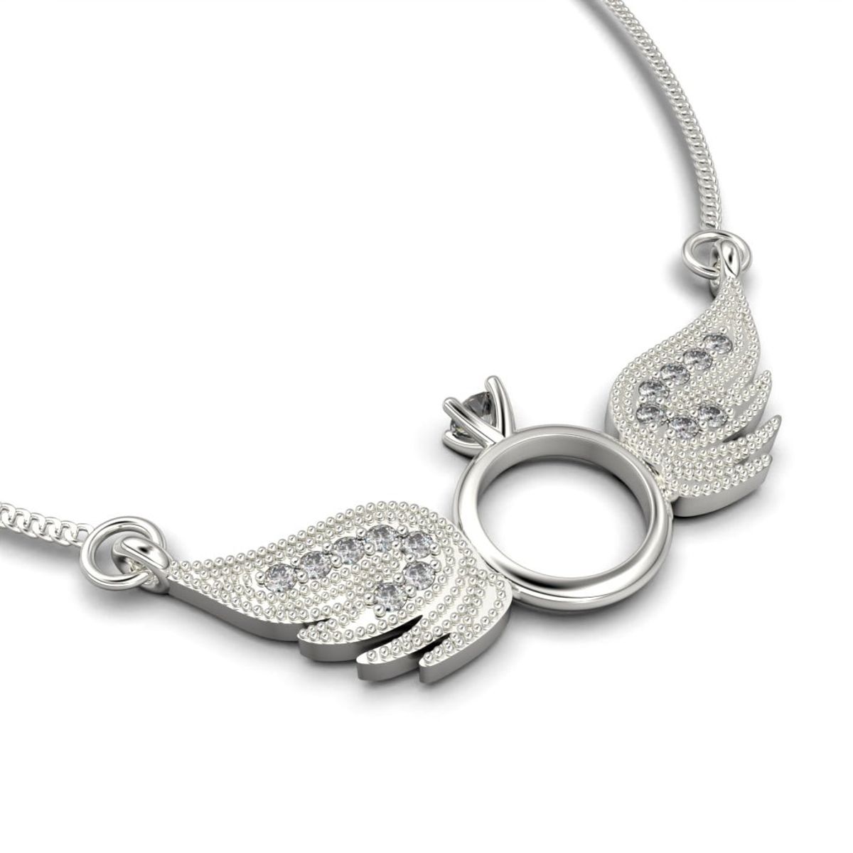 LUYA JOYERÍA - Collar Alas de Angel de Luya