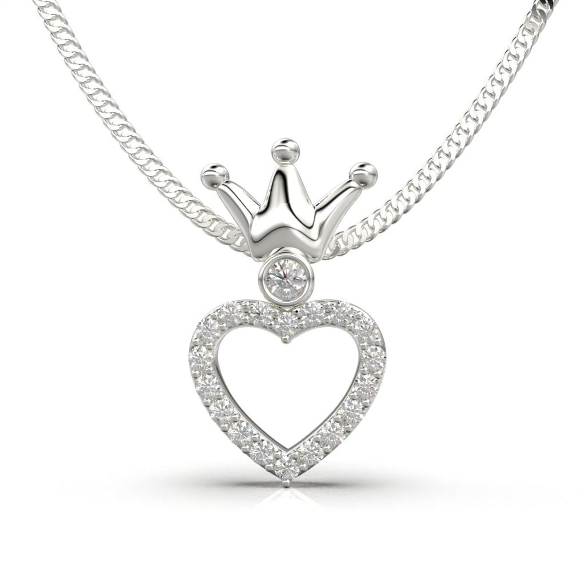 LUYA JOYERÍA - Collar de corona y corazón de Luya