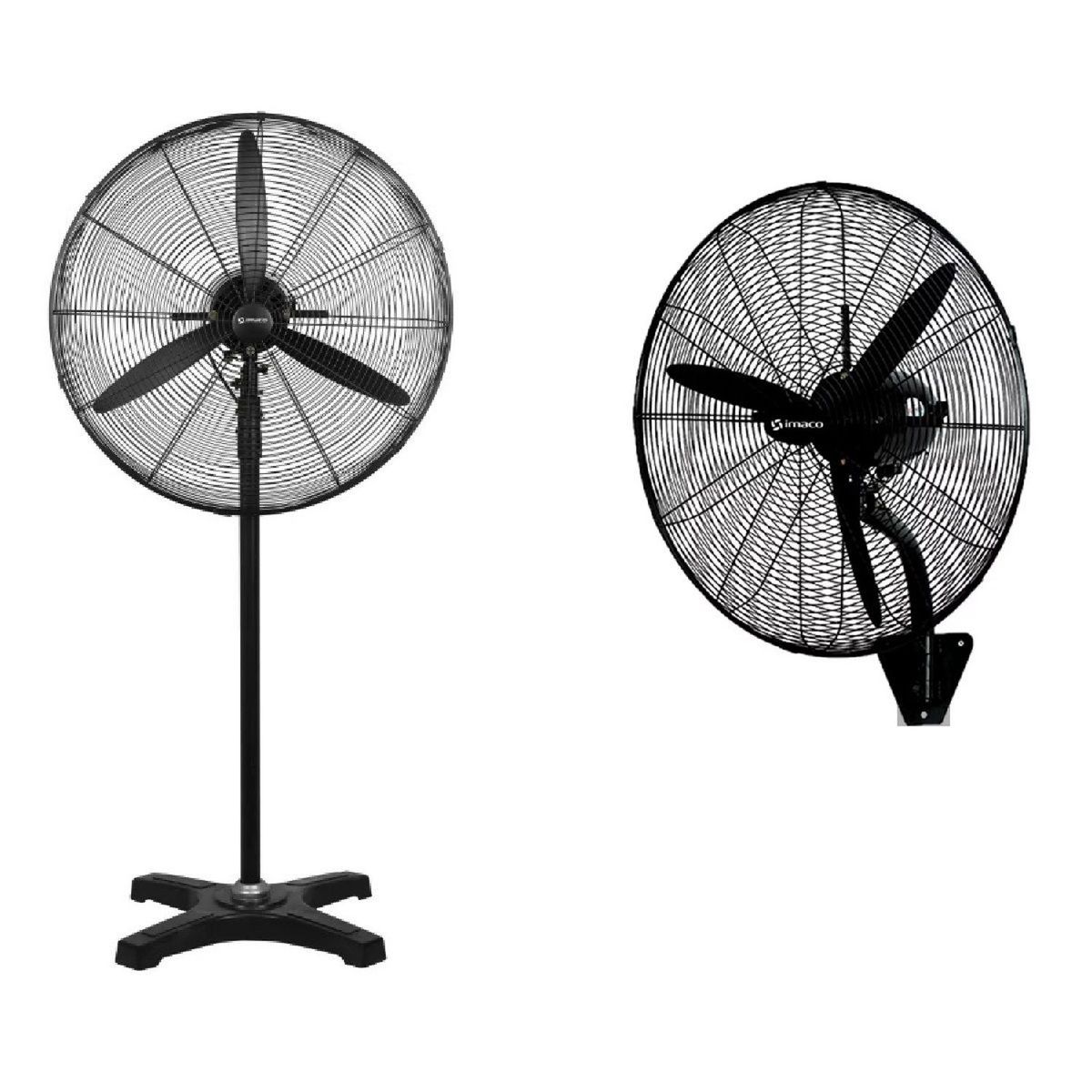 IMACO - Ventilador semi-industrial Imaco FS2623 de 26" 2 en 1 Pedestal/Pared