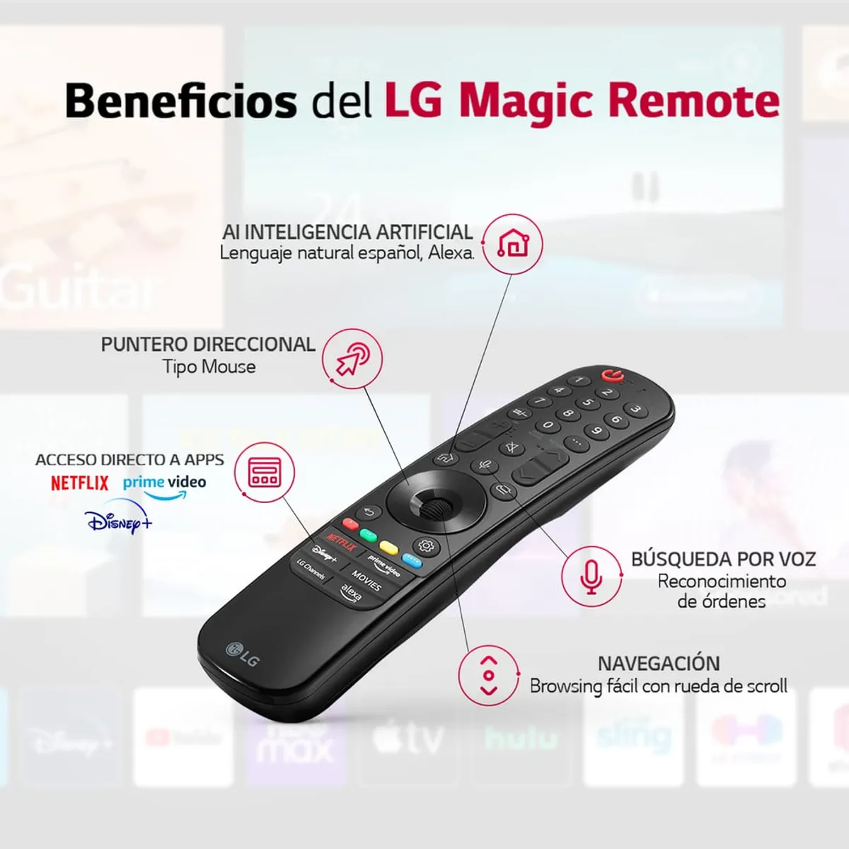 LG - TELEVISOR LG NANOCELL 4K 75 SMART TV CON THINQ AI 75NANO77SRA