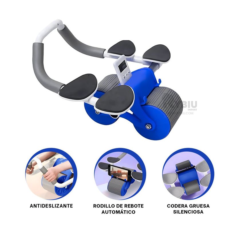 GENERICO - Disco en Forma de Rueda para Torso Azul Y+Gift Stickers