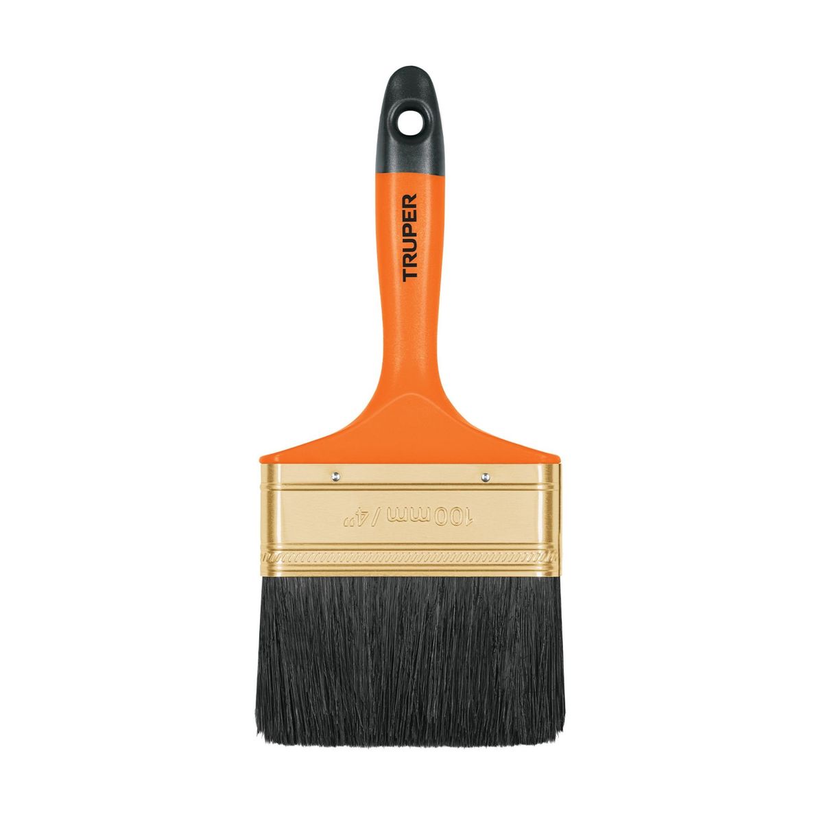 TRUPER - Brocha 4 pulgadas para fino acabado, TRUPER