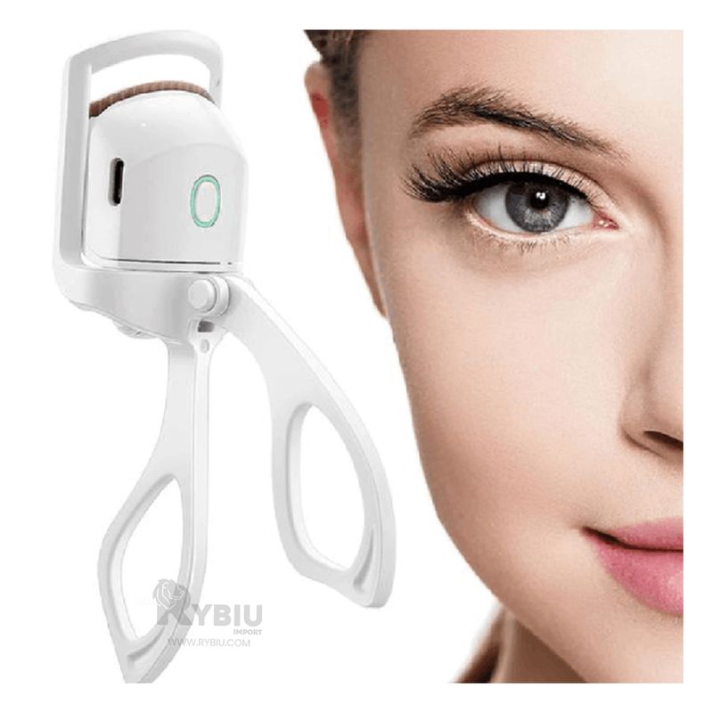 GENERICO - Enchinador de Pestañas Electrico Blanco Y+Gift MiniAgenda