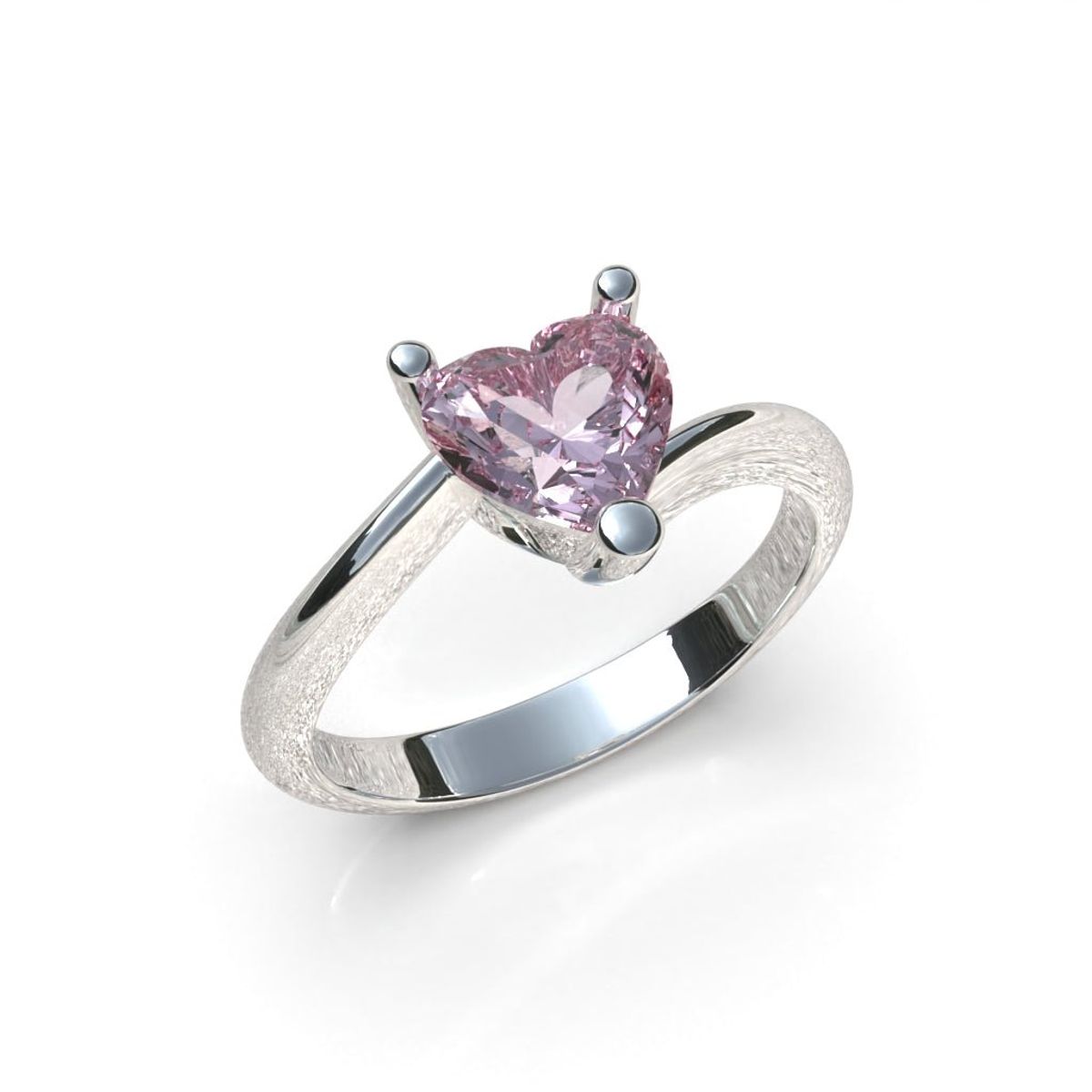 LUYA JOYERÍA - Anillo doble banda corazón