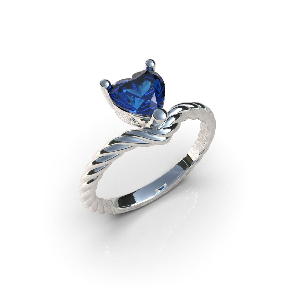 LUYA JOYERÍA - Anillo Cuerda corazón de Luya