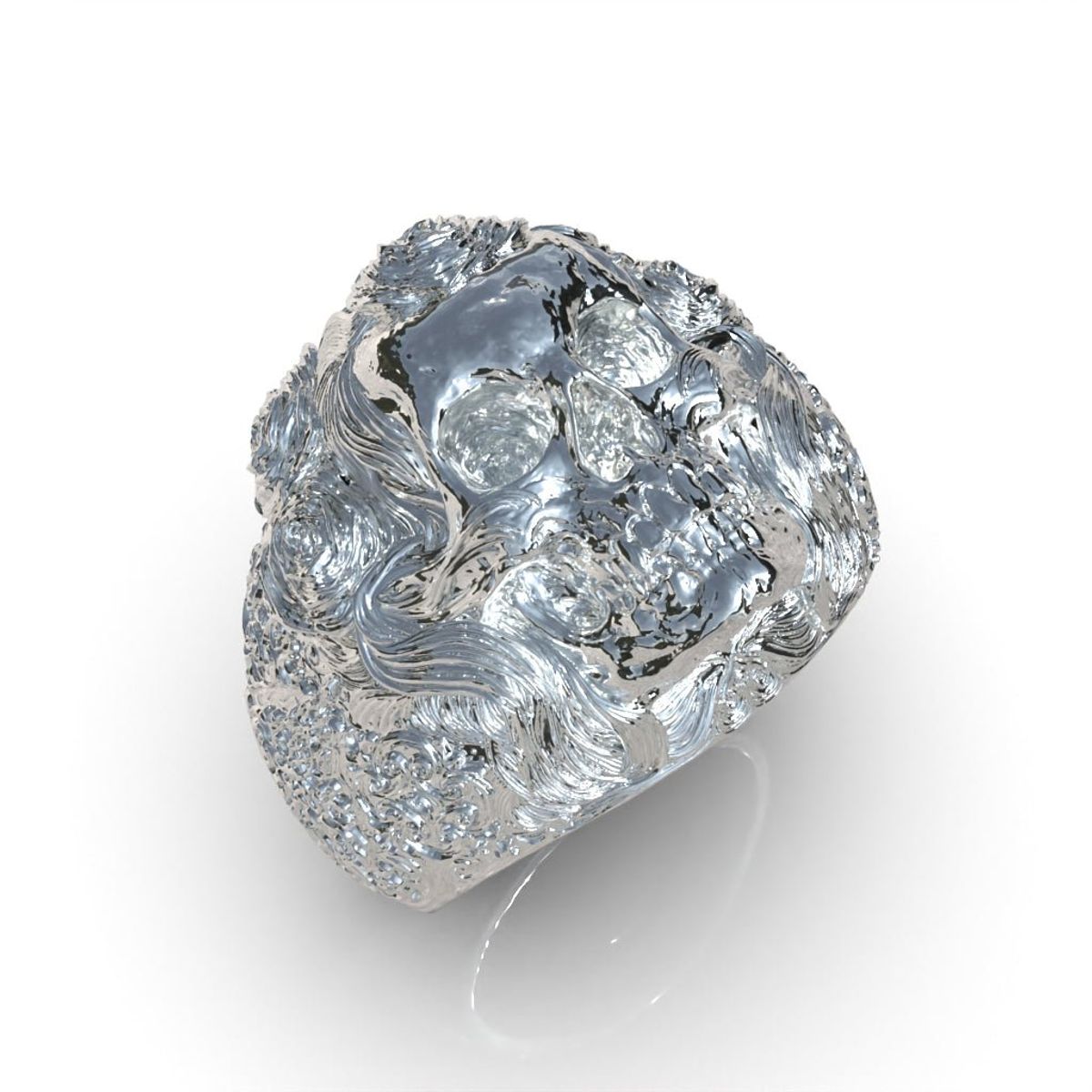 LUYA JOYERÍA - Anillo  Flower Skull de Luya