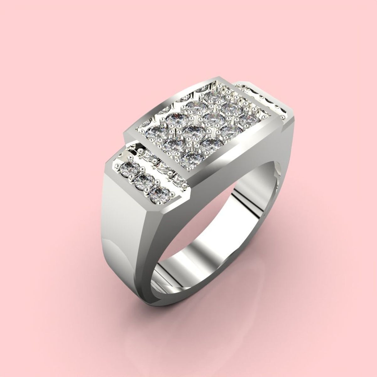 LUYA JOYERÍA - Anillo 18C con corte circular