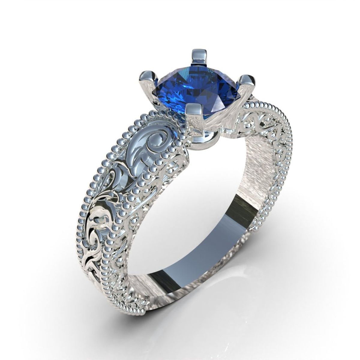 LUYA JOYERÍA - Anillo Li con corte circular