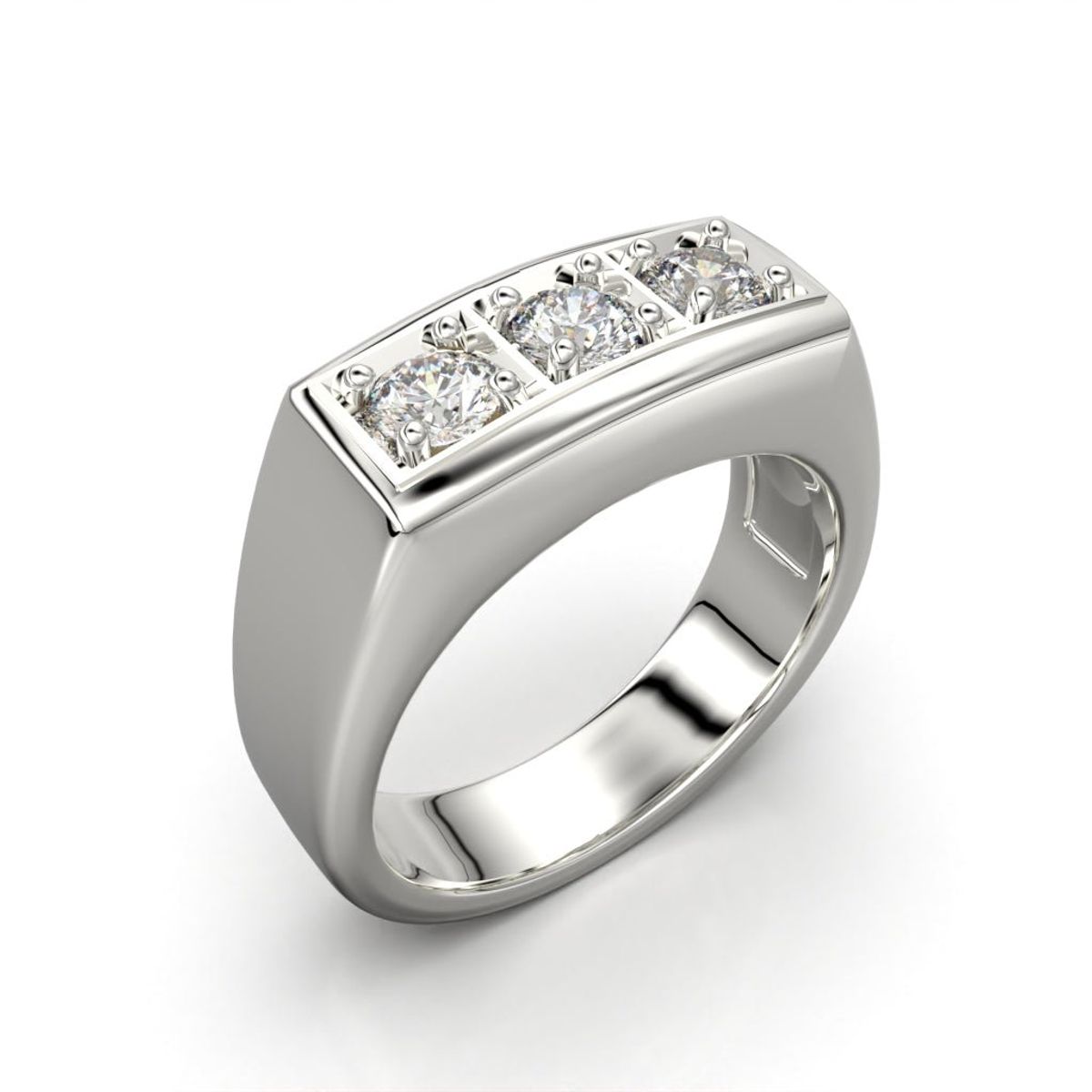 LUYA JOYERÍA - Anillo 3C con corte circular