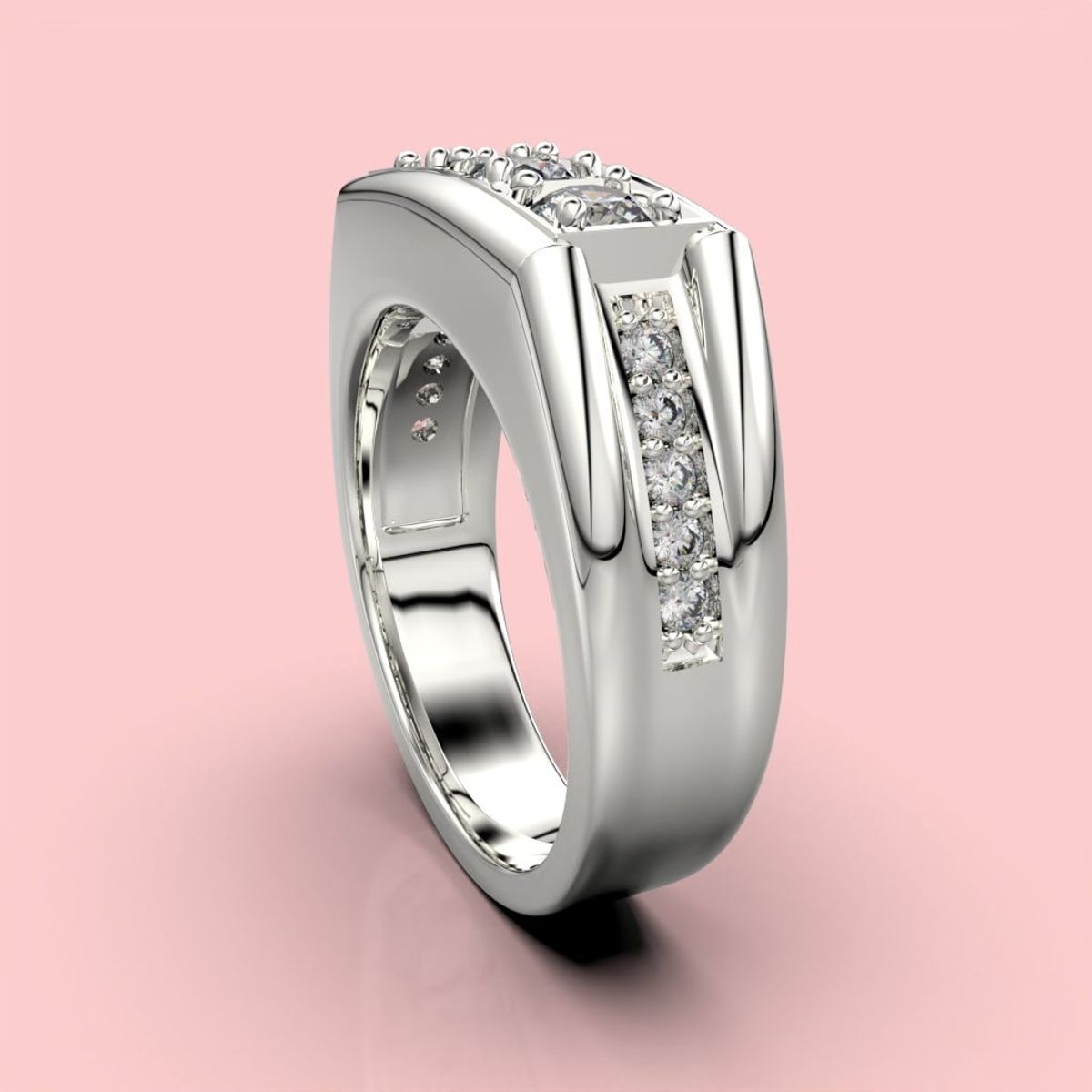 LUYA JOYERÍA - Anillo 3S con corte circular