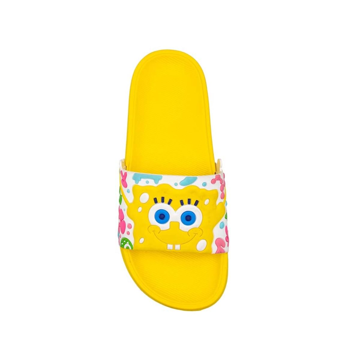 BOB ESPONJA - Sandalia Slide Casual 2OY-046 Amarillo Bob Esponja