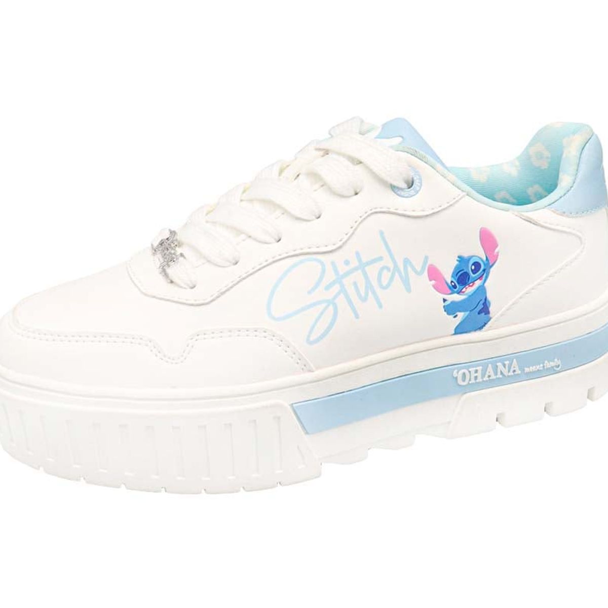 LILO & STITCH - Zapatilla Casual 2TY-042 BlancoCeleste Stitch