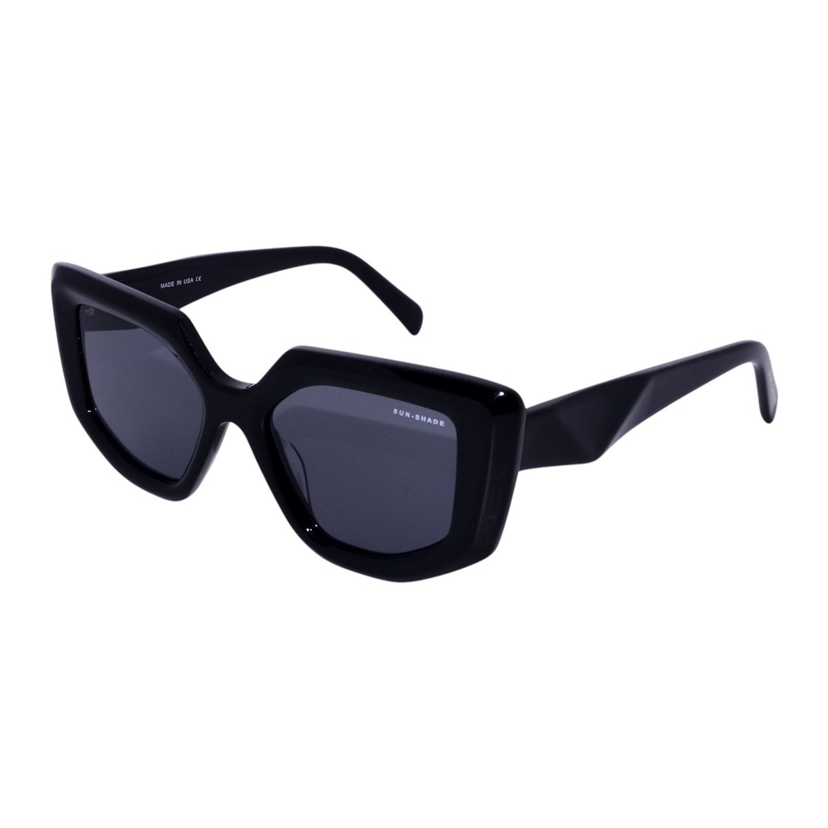 SUN SHADE - Lentes de sol de moda Europea 2025 - NUEVO HARPER - POLARIZED BLACK