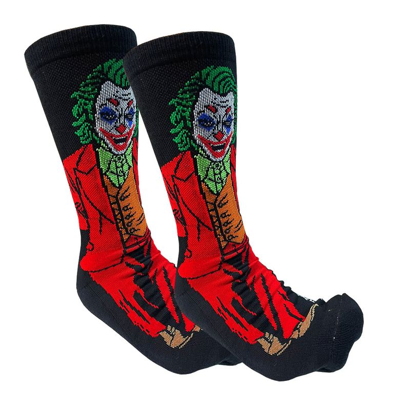 GENERICO - Medias Largas Diseño Joker Animado Cosplay Unisex