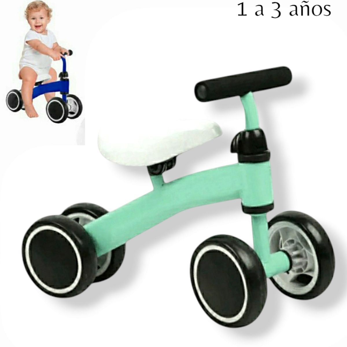 GENERICO - BICICLETA BUGUI ESTIMULACION DE EQUILIBRIO ESMERALDA