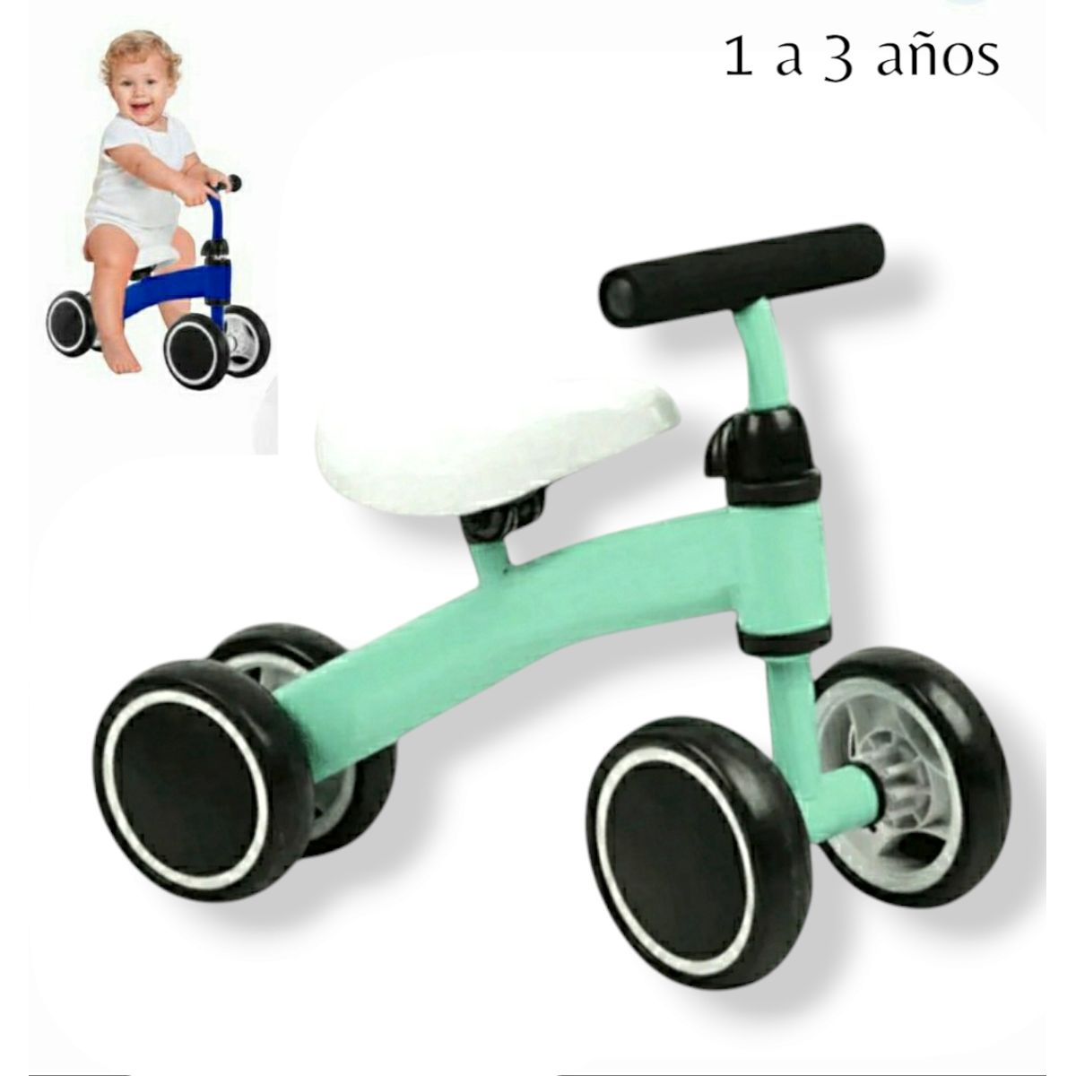 GENERICO - BICICLETA BUGUI ESTIMULACION DE EQUILIBRIO ESMERALDA